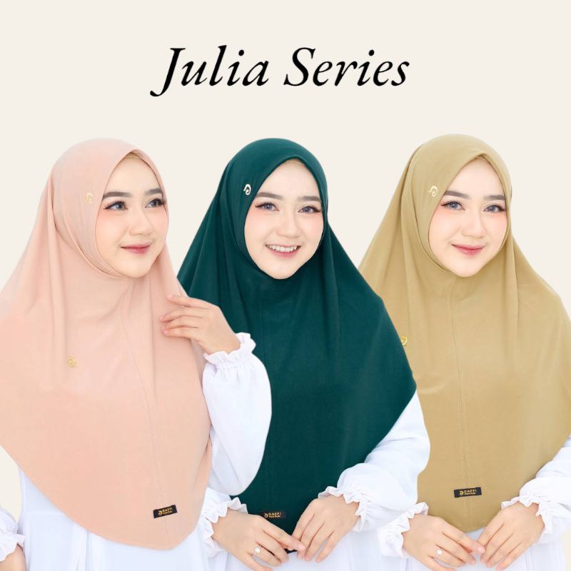 JULIA BERGO INSTAN CANTIK DAFFI HIJAB TERBARU HIJAB INSTAN PREMIUM