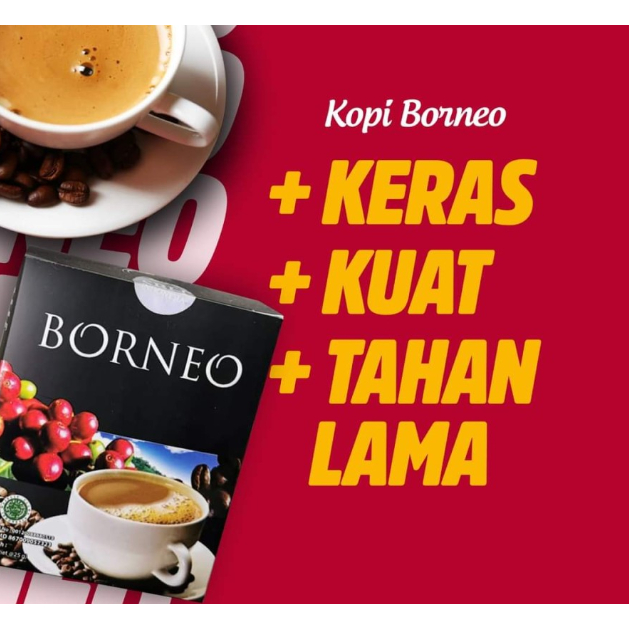 

KOPI BORNEO - Minuman Penambah Stamina Vitalitas Pria Isi 5 Sachet