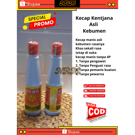 

Kecap Kentjana Kencana Kemasan Botol 220ml