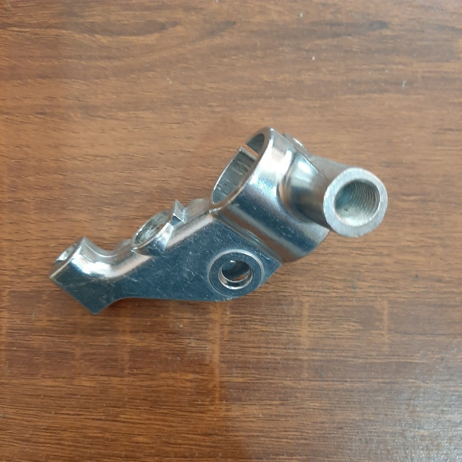 DUDUKAN HANDLE REM KIRI MIO M3 / DUDUKAN HANDLE REM KIRI MIO J SILVER