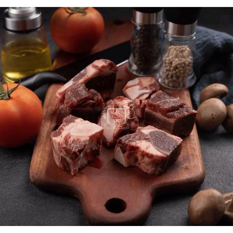 

[GRASS FED] Daging Iga Sapi Brisket Bone Australia 1kg