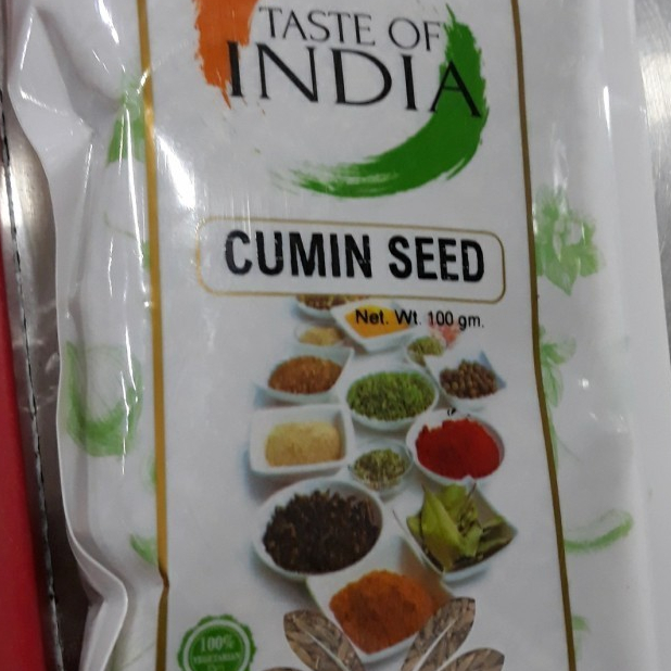 

CUMIN SEED TASTE OF INDIA 100G / Biji Jintan