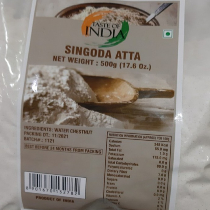

SINGODA ATTA TASTE OF INDIA 500G / Water Chestnut Flour