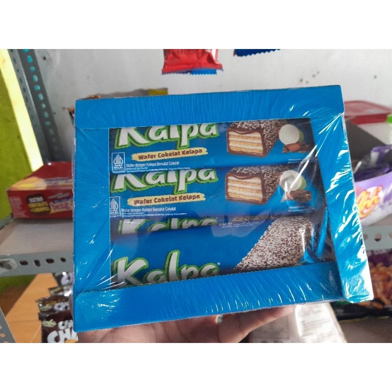 

wafer coklat kelapa kalpa isi 12pcs / 1box lebih murah