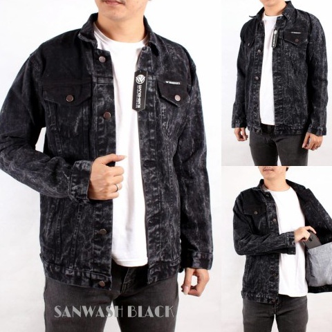 KODE F2F JAKET JEANS  JAKET PRIA  WANITA  KJAKET COWOK JEANS BAHAN TEBAL BISA COD