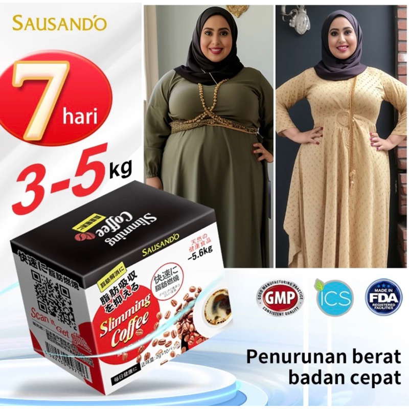 

Kopi pelangsing Sausando buatan Jepang. Detoks untuk menurunkan berat badan. Membantu menguruskan badan. Pembakar lemak. Beli 5 gratis 1.