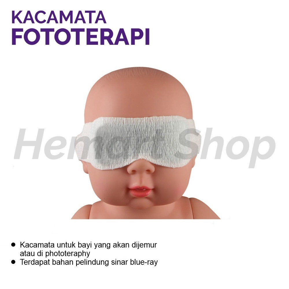 KACAMATA JEMUR BAYI PHOTOTERAPHY EYE PROTECTOR KACA MATA SEPERTI POSEY