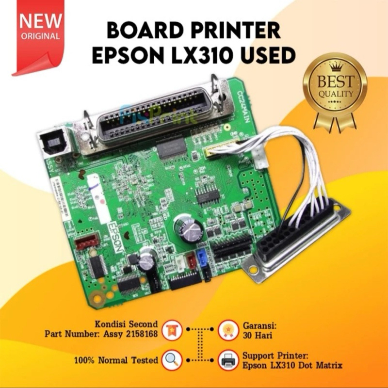 Board Printer Epson LX310- Mainboard LX-310 Bekas