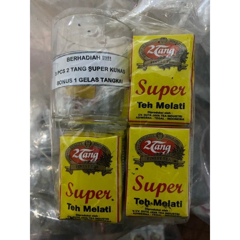 

Paket Teh Tubruk Melati 2Tang Kuning Super