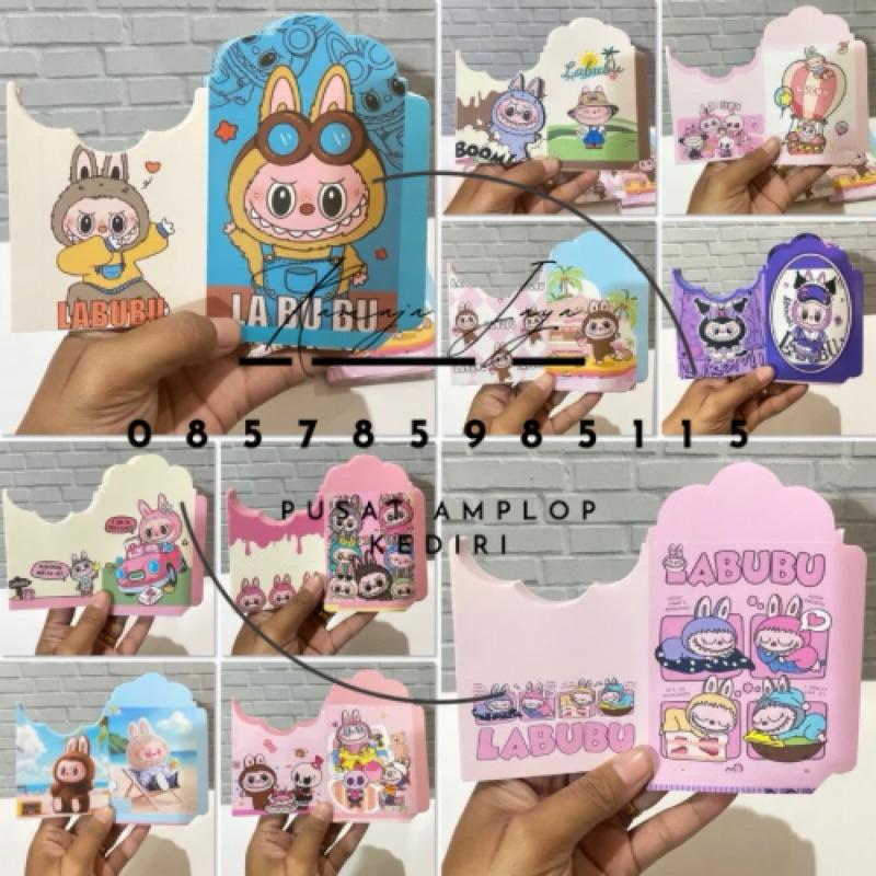 

1000 lembar Amplop Lebaran 2025 Medium Glossy MOTIF LUCU WARNA TAJAM