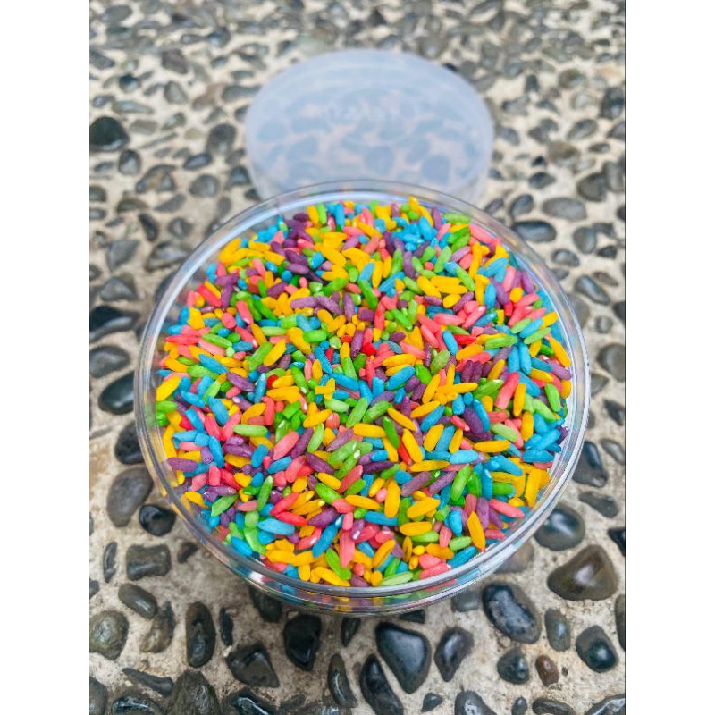

BERAS WARNA WARNI RAINBOW RICE
