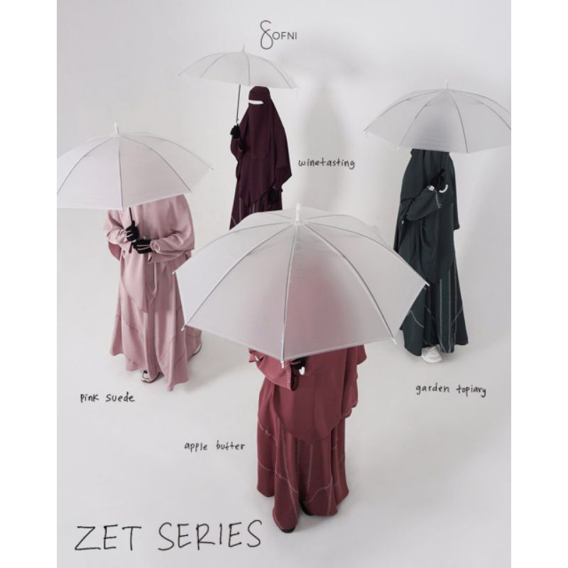 ZET SERIES by Sofni (Gamis Only or Khimar Only)