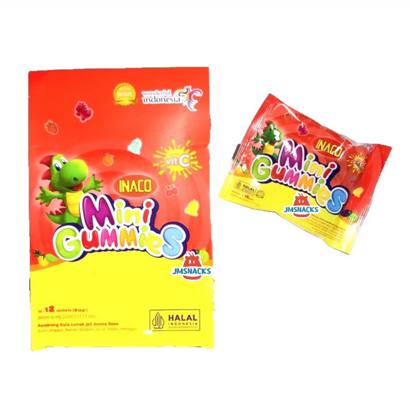 

[PROMO!!] Inaco Mini Gummies 15gr mix - jelly nikmat diskon termurah enak