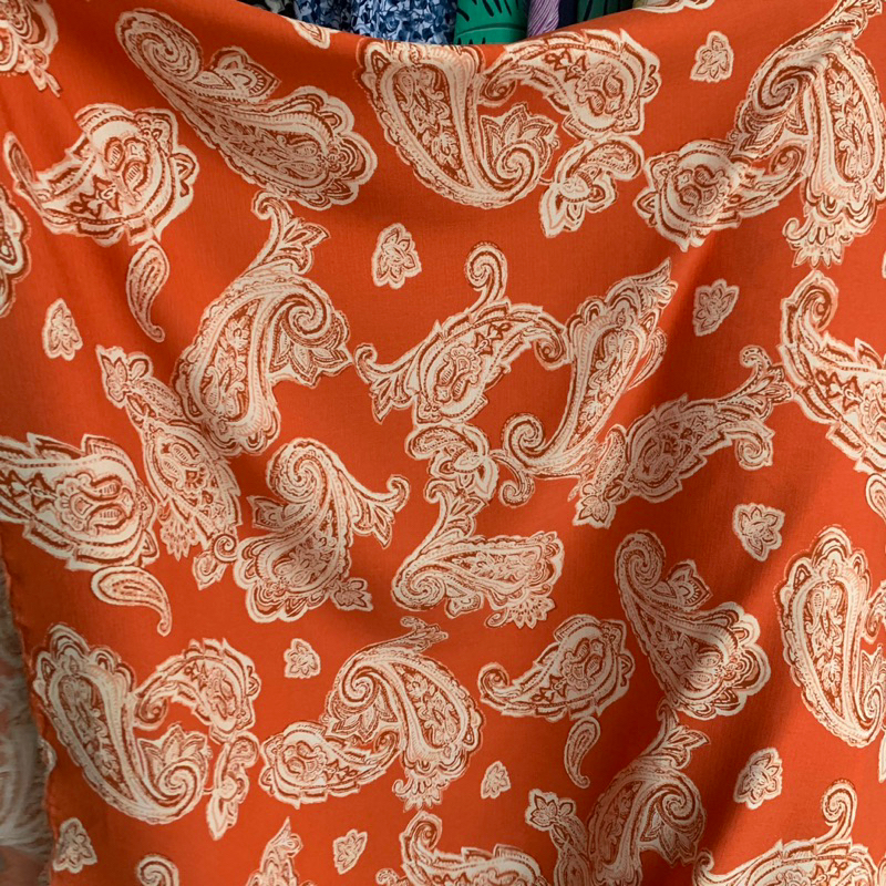 kain montana motif - kain montana slub motif - kain dress montana premium