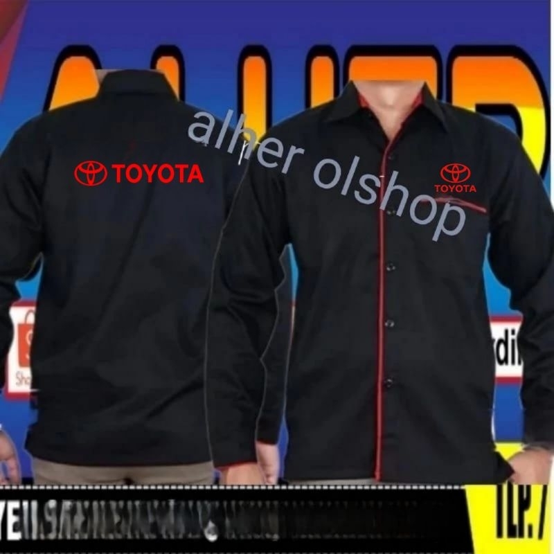 kemeja Toyota baju Toyota seragam Toyota Pdh Toyota kemeja kerja Toyota baju kerja Toyota seragam ke
