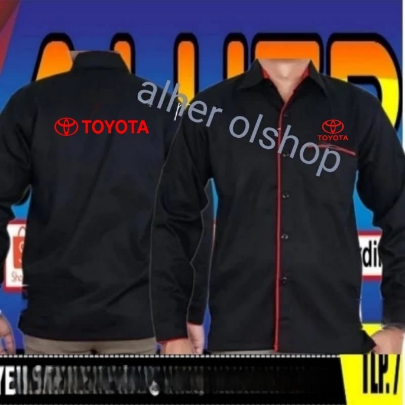 baru kemeja Toyota baju Toyota seragam Toyota Pdh Toyota kemeja kerja Toyota baju kerja Toyota serag