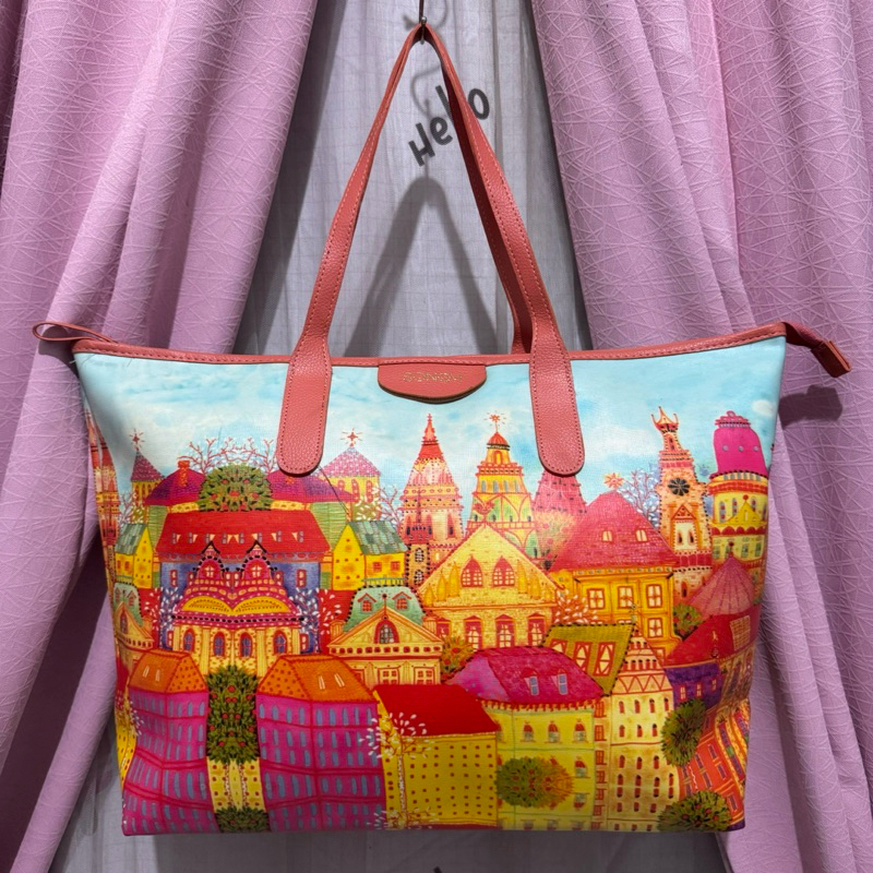 tas tote bag sonovi. tas tote bag muat laptop preloved