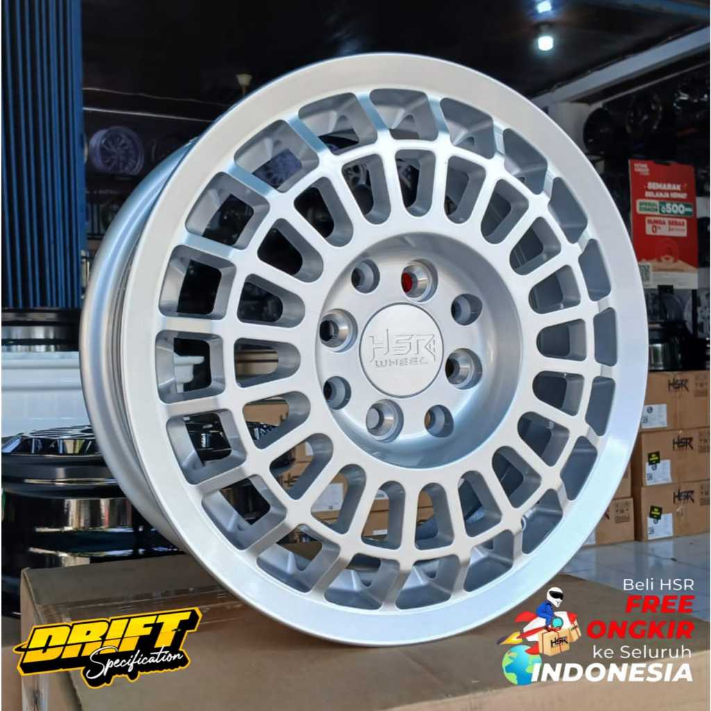 Velg Mobil HSR Futbuls Ring 15 Lebar 6,5 - Velg Avanza Xenia Agya Calya Sigra Swift Avanza Xenia