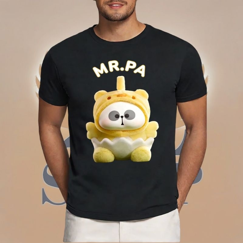 2Lshop Kaos Oblong Lengan Pendek / Kaos Mr.PA / Baju Mr.PA / Kaos Viral / Baju Oblong Unisex / Kaos 