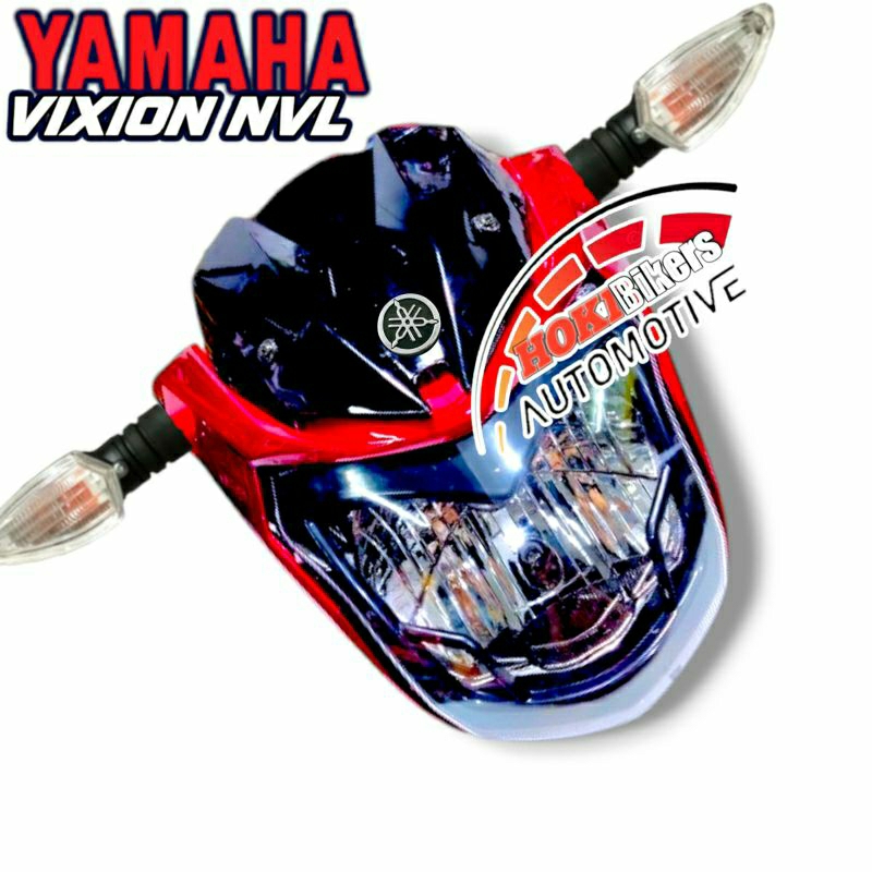 [PROMO VIXION] KOMPLIT SET Kedok Depan Yamaha Vixion New Lightning NVLVixion 2012 Premium ori import