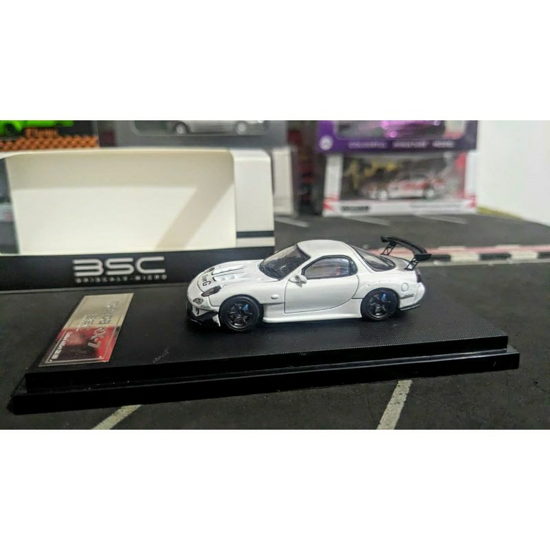 Diecast BSC Mazda RX7 RX 7 FD3S White