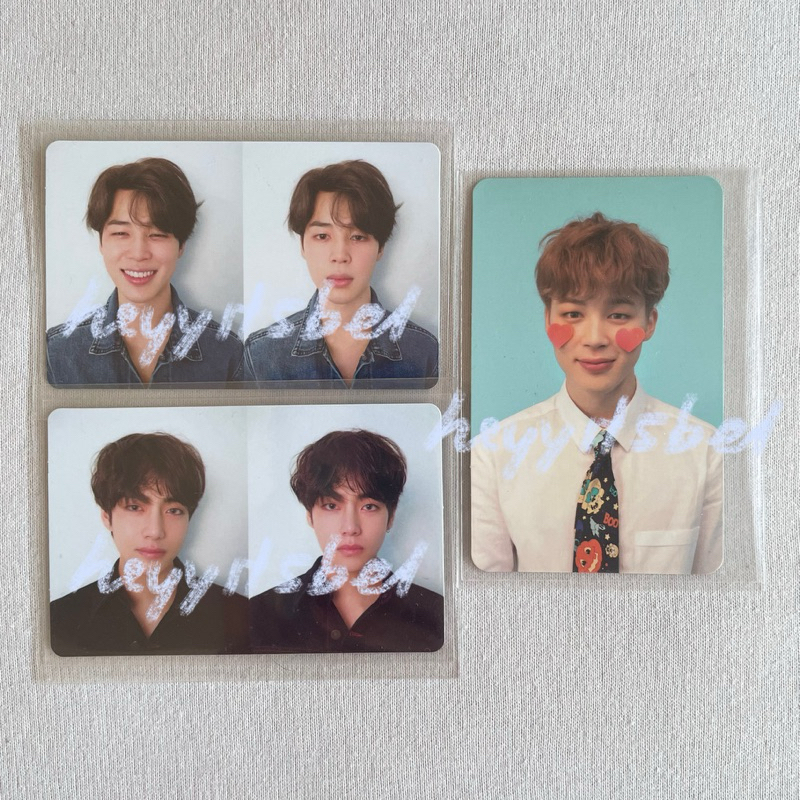 BTS - TAEHYUNG JIMIN LOVE YOURSELF LY TEAR  R ANSWER F PHOTOCARD PC OFFICIAL