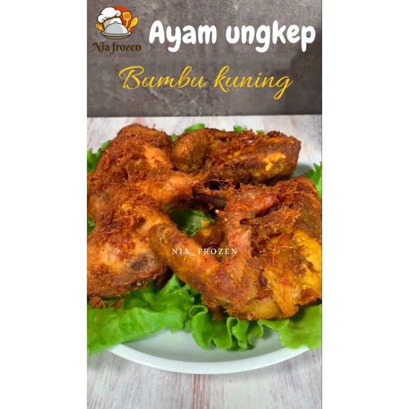 

ayam ungkep bumbu kuning tinggal goreng / frozen