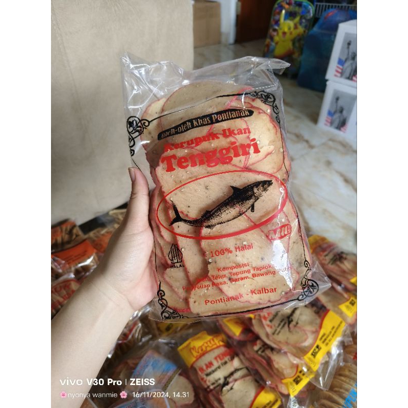 

kerupuk ikan list merah enak langsung goreng tidak perlu jemur
