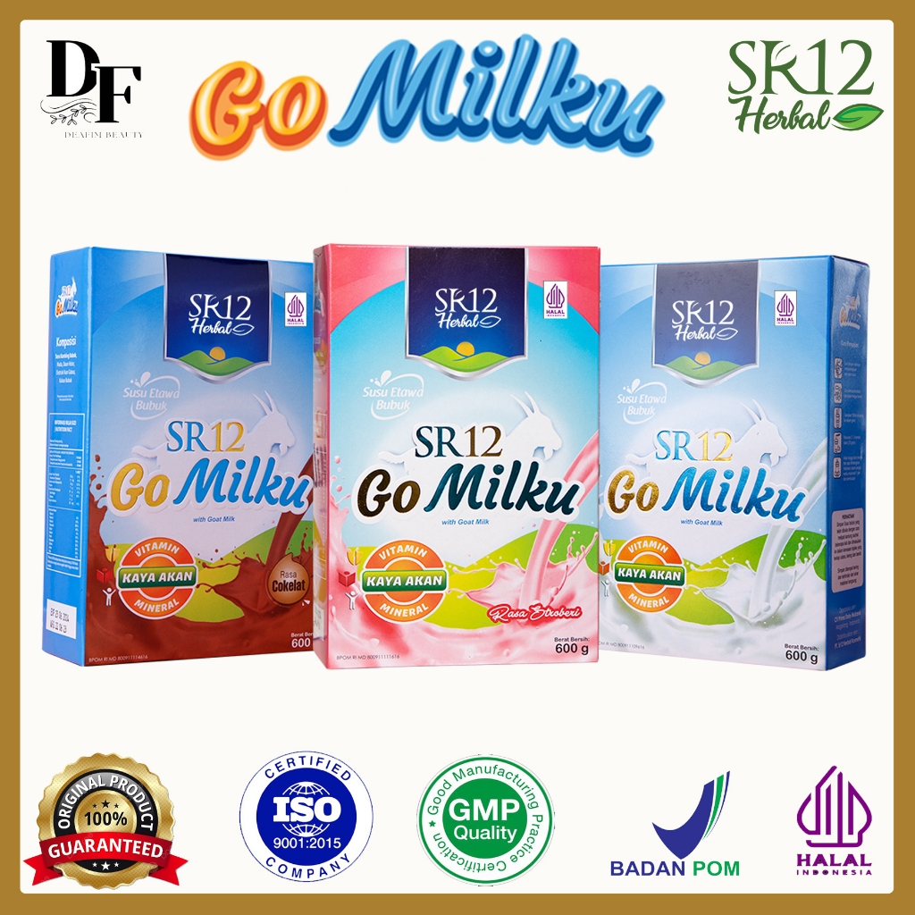 

Gomilku SR12 | Susu Kambing Etawa Premium | Halal | Susu Kambing Tinggi Kalsium