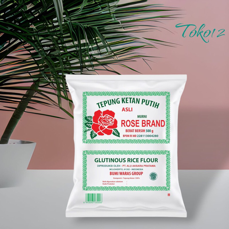 

tepung ketan putih rosebrand 500gram