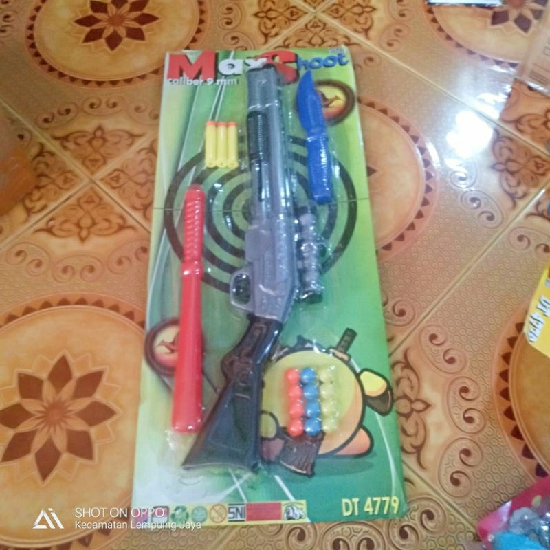 pistol karet set besar Dt-4778/4779