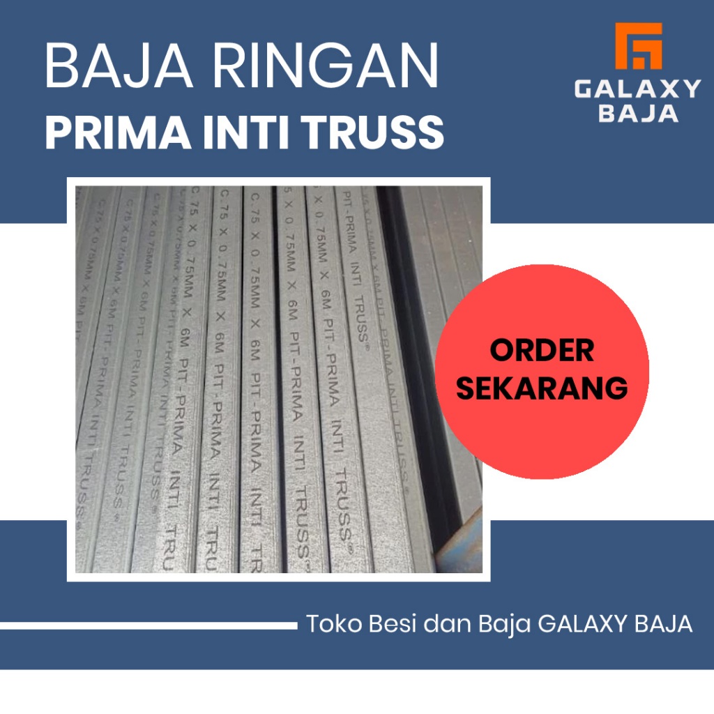 BAJA RINGAN KANAL C 75 PRIMA INTI TRUSS