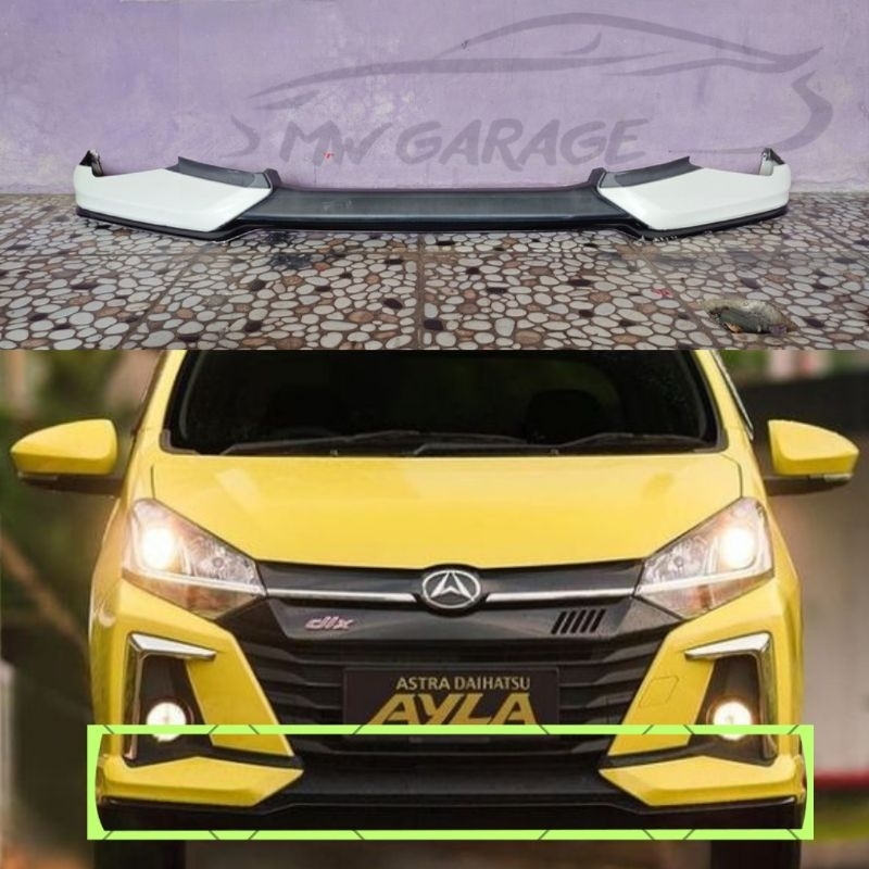 Bodykit depan Ayla 2021 2022