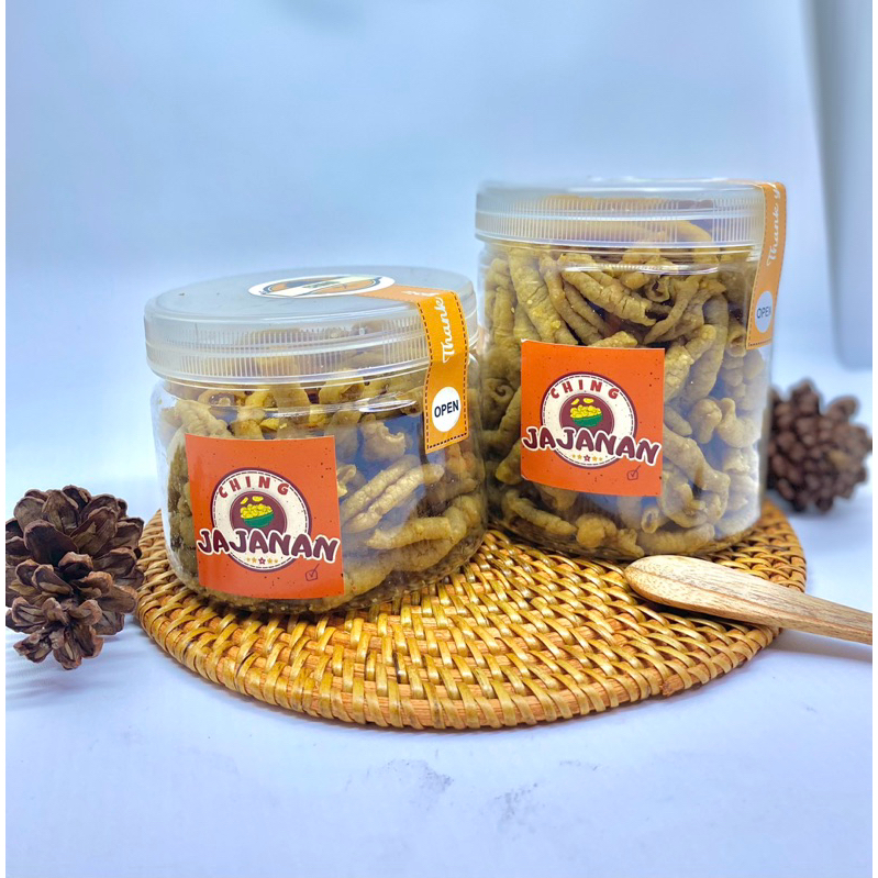 

Toples Camilan 400ML Usus Gurih Renyah 100GR