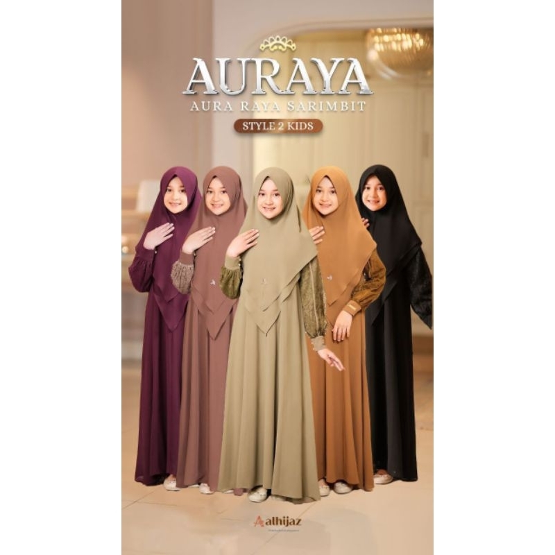 READY Gamis Kids Style 2 Sarimbit AURAYA by Alhijaz