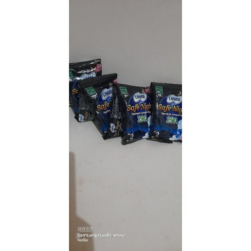 Pembalut Charm Night Panjang 29 cm Isi 2(10 Sachet)
