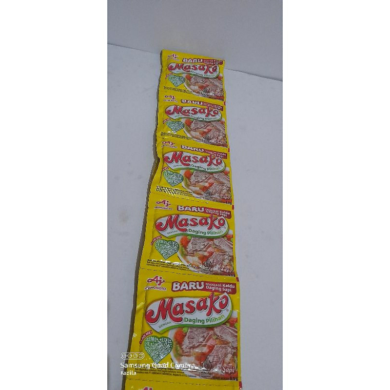 

Masako Kaldu Penyedap Rasa 8,5 gram 2 x 24 pcs