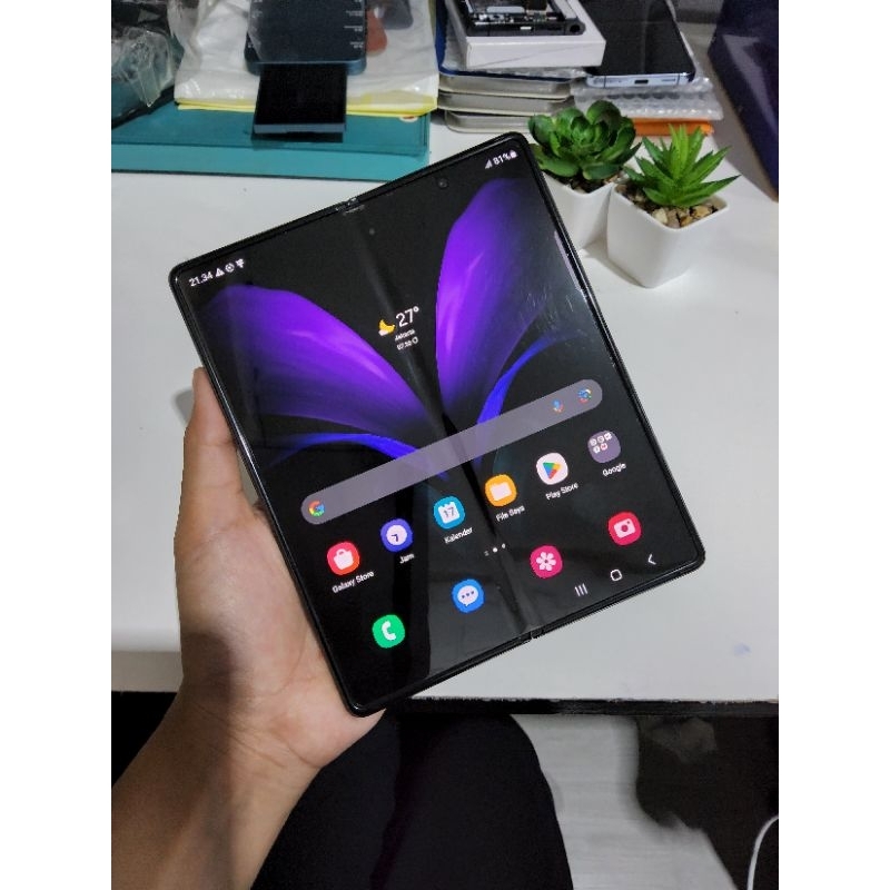 SAMSUNG GALAXY Z FOLD 2 SEIN 12 GB 256 GB SECOND RESMI INDONESIA
