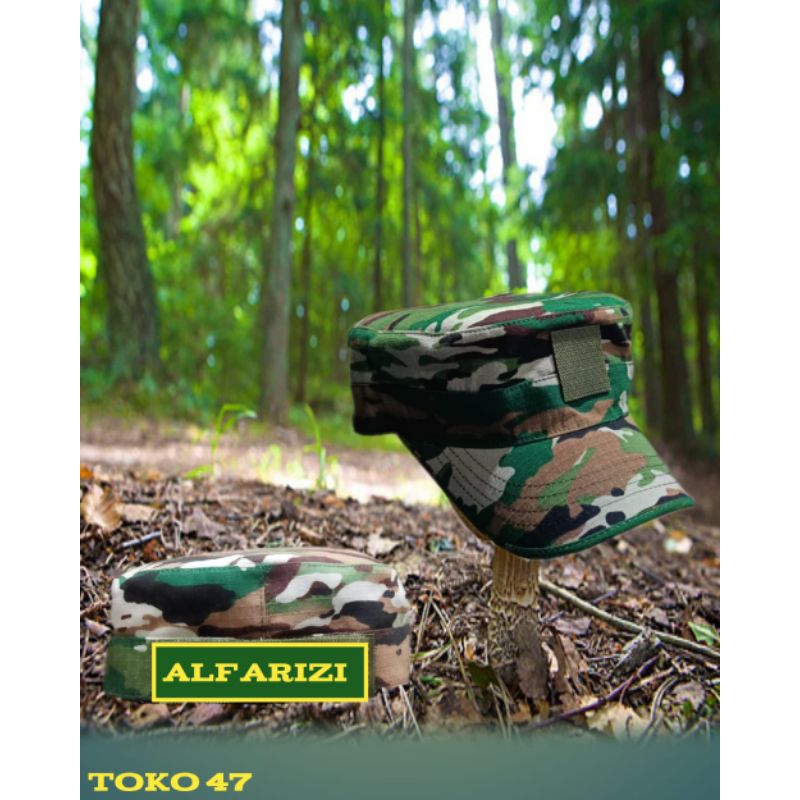 TOPI PET PDL MATRA DARAT ASLI JATAH TNI