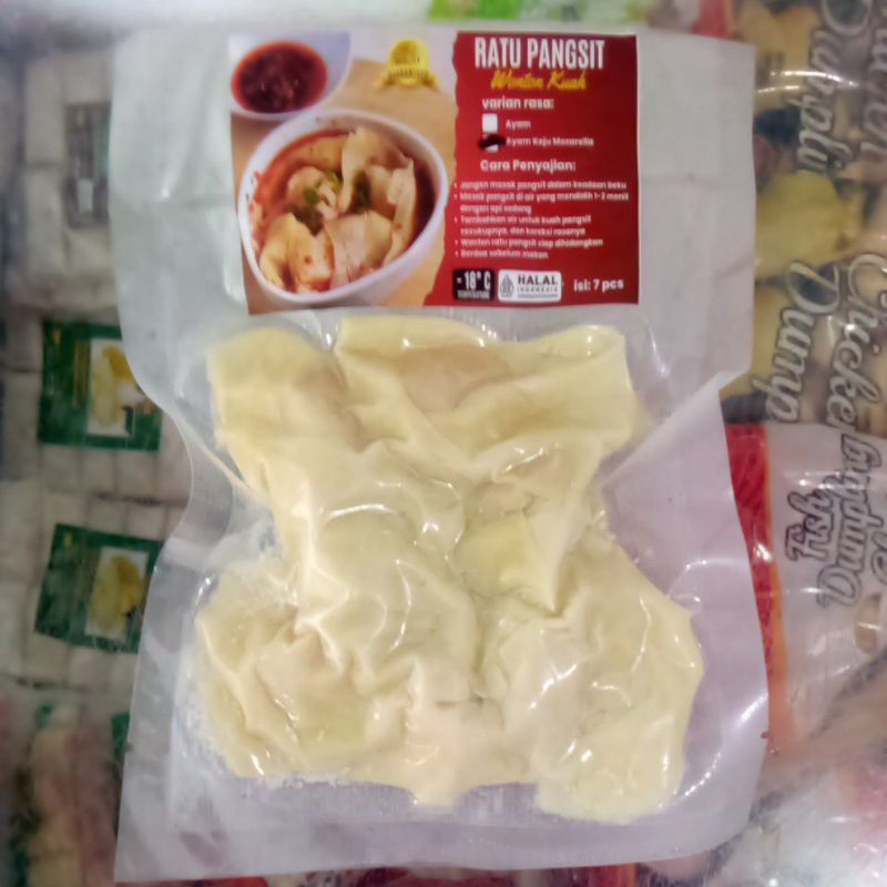 

RATU PANGSIT Wonton kuah 7pcs