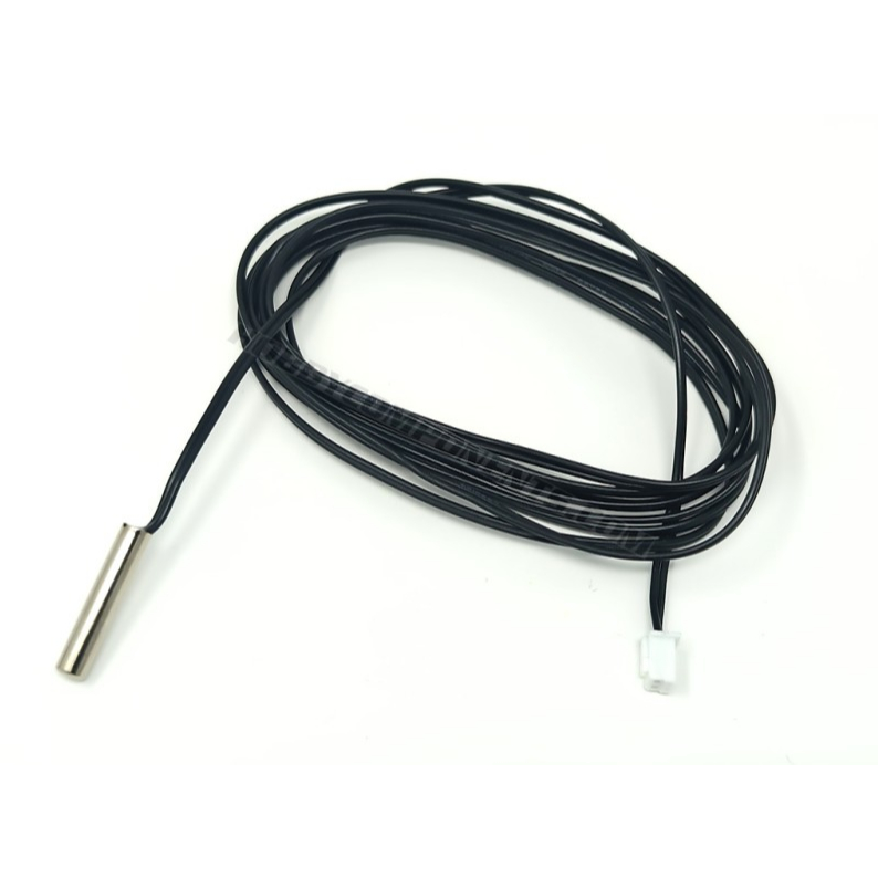 sensor suhu ntc 10k thermistor probe panjang 1m 100cm untuk thermostat thermometer elektronik