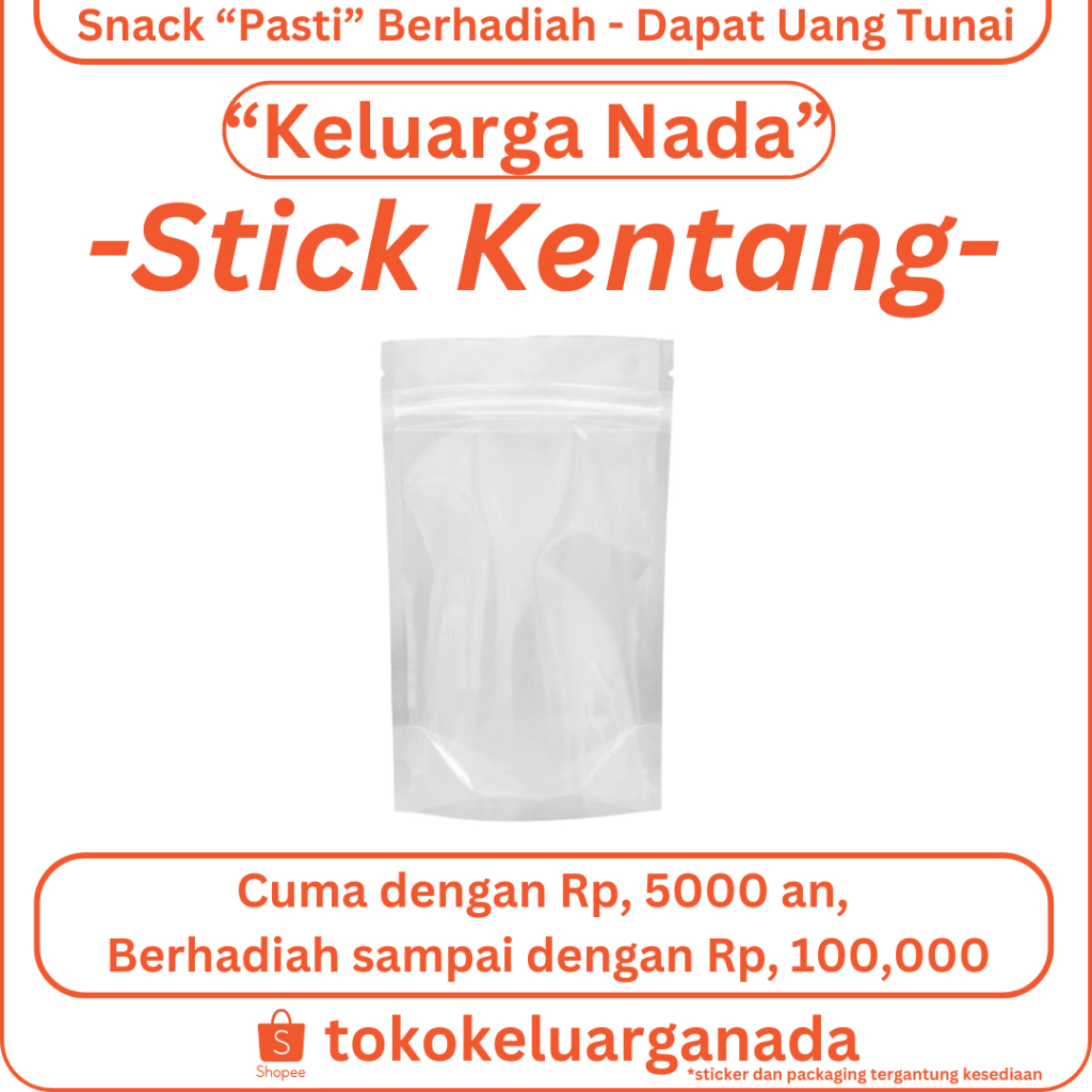 

SNACK PASTI BERHADIAH | "Stick Kentang" - Keluarga Nada
