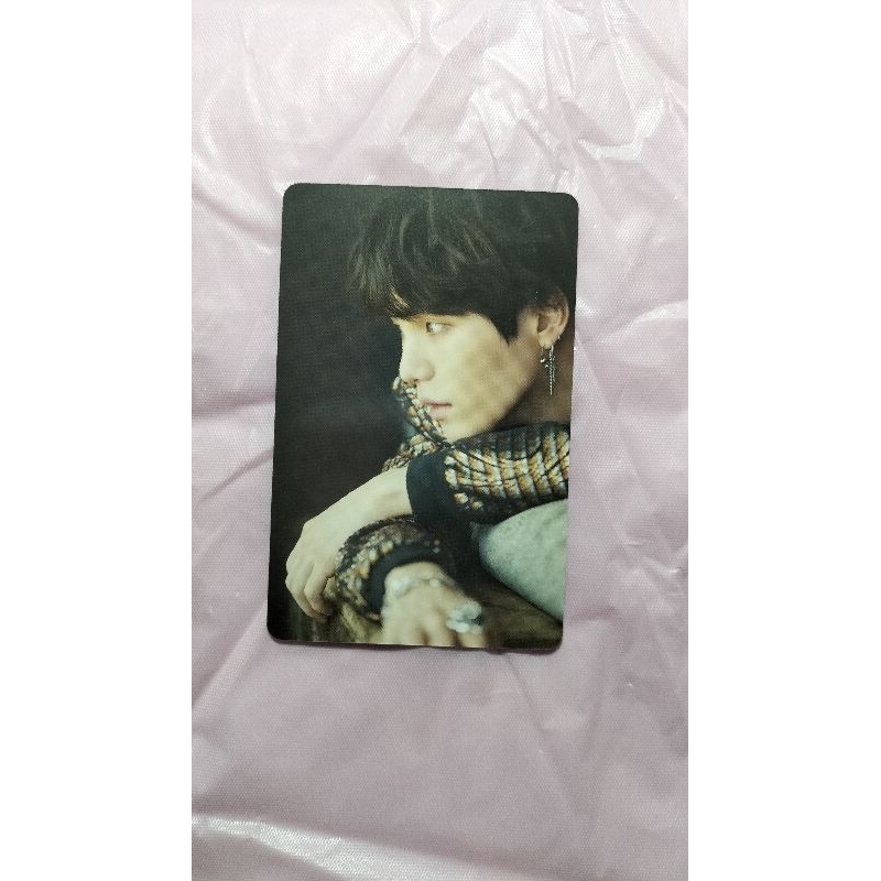official photocard (pc) suga dicon