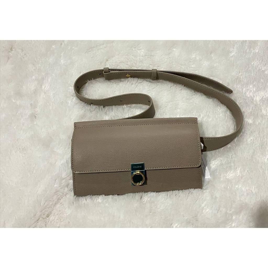 Tas POLENE NUMERO SEPT TAUPE BELT BAG 100% ORIGINAL