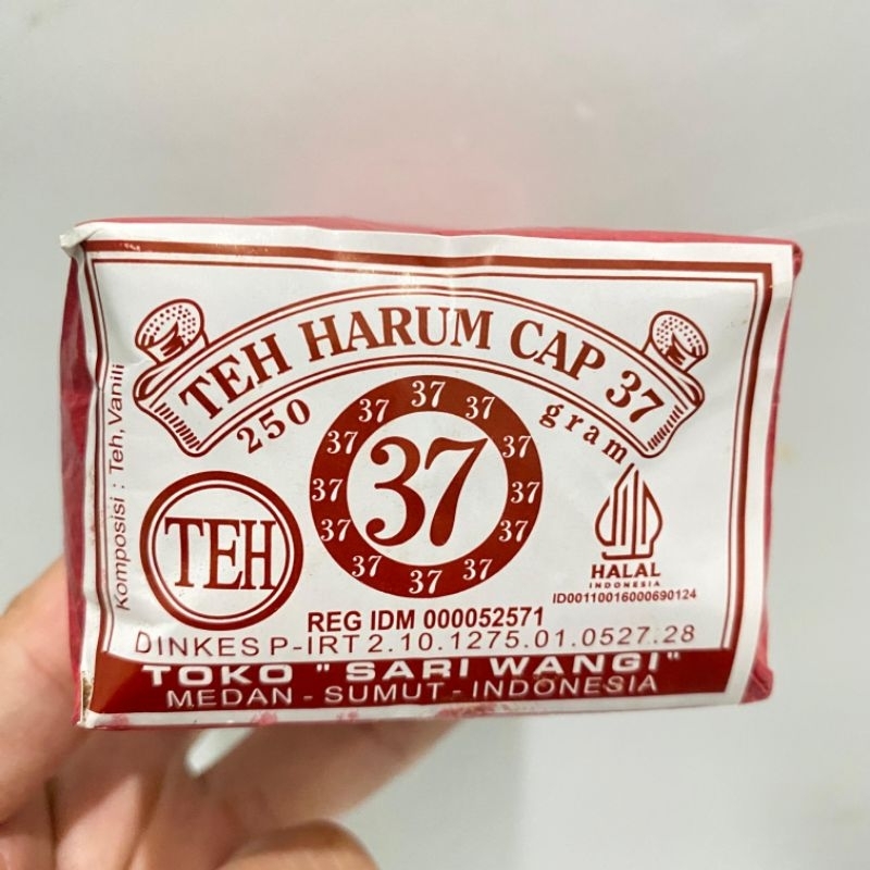 

Teh Harum Cap 37 medan 250gr (langsung kirim ready )