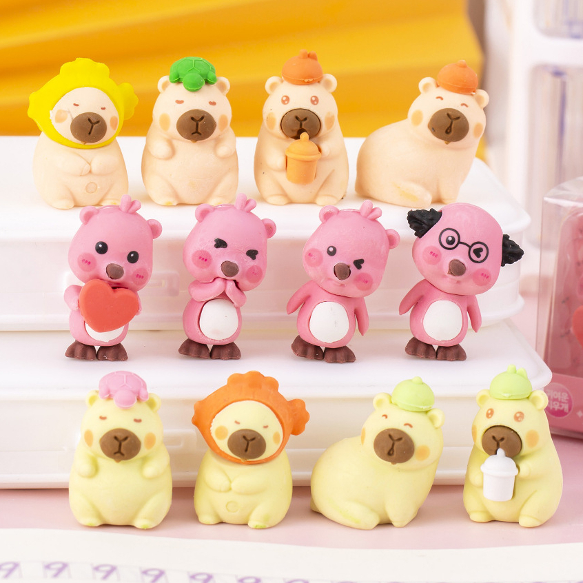 

PENGHAPUS 3D PENSIL ANIMAL BEAVERY CAPYBARA BOX / ERASER PENCIL KIDS ANAK BINATANG ALAT TULIS ATK CUTE LUCU KARAKTER KARTUN CARTOON PORORO LOOPY/ HADIAH ULANG TAHUN GIFT HAMPERS E9 #KIDSPARKLE