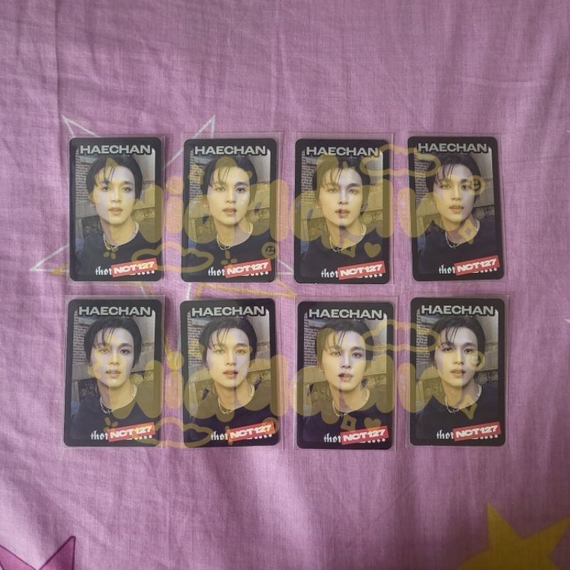 PHOTOCARD HAECHAN TC CONCEPT AYYO NCT127 OFFICIAL