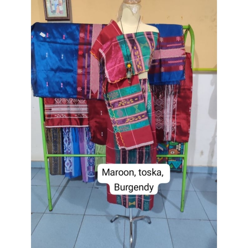 Tenun Semi Sutra Hongkong Tenun Siantar Benang Kilat