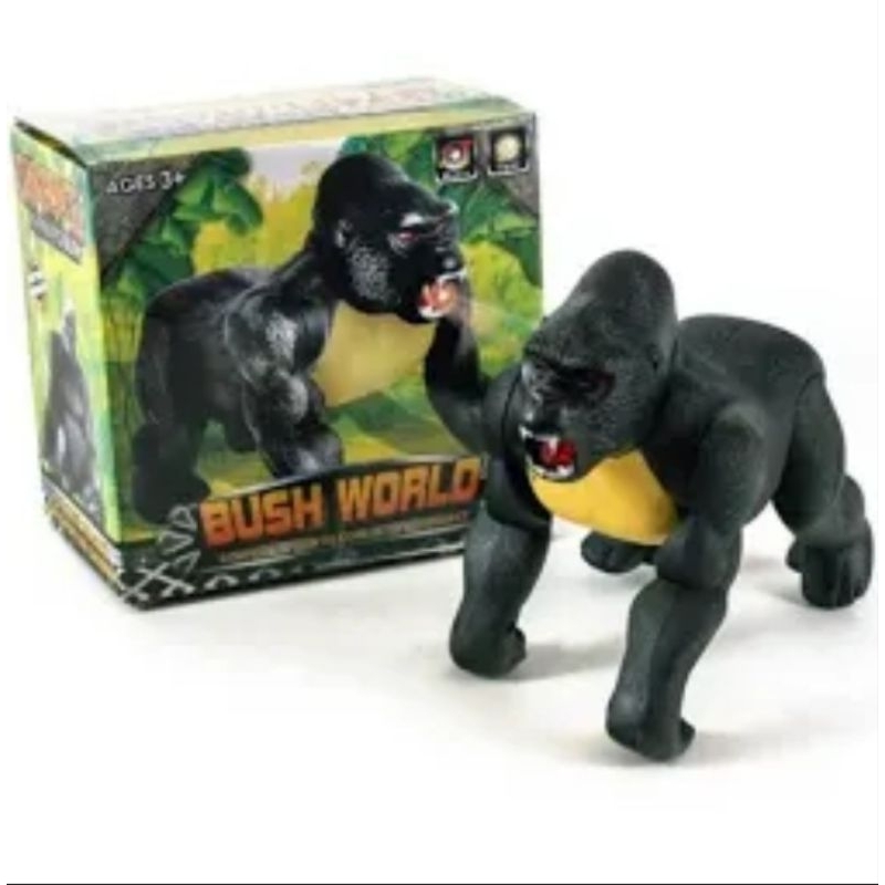 Mainan World Kingkong Suara Real Kingkong Berjalan