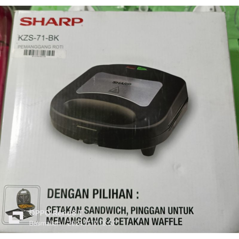 Pemanggang Roti SHARP KZS-71 Garansi resmi Sharp